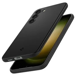 Telefontok Samsung Galaxy S23 - SPIGEN Thin Fit - fekete hátlap tok-7