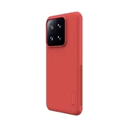 Telefontok Xiaomi 14 5G - Nillkin Super Frosted - piros hátlap tok-1