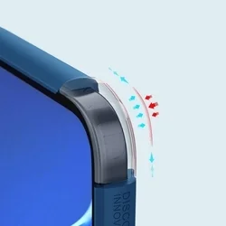 Telefontok Xiaomi 14 5G - Nillkin Super Frosted - kék hátlap tok-2