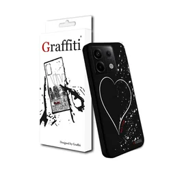 Telefontok Xiaomi Redmi Note 13 5G - Graffiti No.218 mintás szilikon tok-1