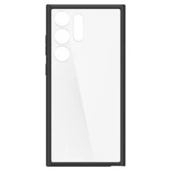 Telefontok Samsung Galaxy S23 Ultra - Spigen Matt Fekete / Átlátszó tok-5