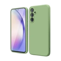 Samsung Galaxy A15 4G / 5G telefontok - zöld szilikon hátlap tok-2