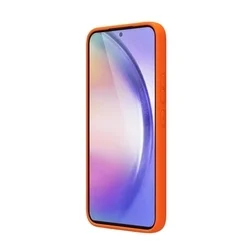 Samsung Galaxy A25 5G telefontok - narancssárga szilikon hátlap tok-1