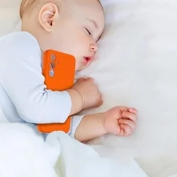 Samsung Galaxy A25 5G telefontok - narancssárga szilikon hátlap tok-4