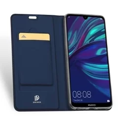 Telefontok Huawei Y7 2019 / Y7 PRIME 2019 - Dux Ducis kék flipcover tok-5