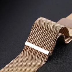 Xiaomi Watch 2 / 2 Pro okosóra szíj - Dux Ducis Milanese - mágneses arany fémszíj (22 mm)-2