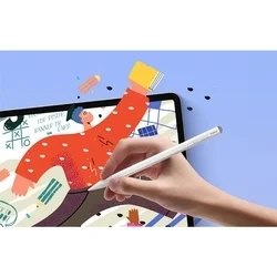 Baseus Stylus - aktív érintőceruza tablethez, fehér-1