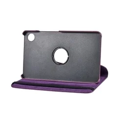 Samsung Galaxy Tab A9 8.7 X110 / X115 tablettok - lila fordítható műbőr tablet tok-4