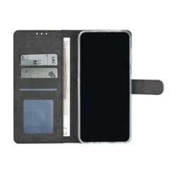 Samsung Galaxy A23 5G telefontok - Arany ráhajtófüles könyvtok-2