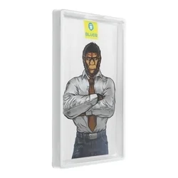 Üvegfólia Samsung Galaxy A35 5G - Mr. Monkey 5D üvegfólia fekete kerettel-1