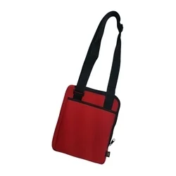 Halfar tablettok - univerzális vállra akasztható neoprén piros tablet táska (24 x 29,5 x 1,5 cm)-2