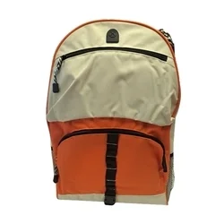 Hátizsák - Utah - krém / narancssárga hátizsák-1