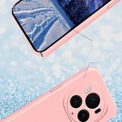 Honor Magic6 Pro telefontok - PASTEL - púder pink szilikon hátlap tok ﻿-1