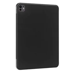 Tablettok iPad Pro 13 2024-2025 (7-8. Gen, 13 coll) - TECH-PROTECT MAGNETIC fekete smart case ceruza tartóval, mágneses rögzítéssel-1