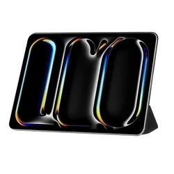 Tablettok iPad Pro 11 2024 (5. Gen, 11 coll) - TECH-PROTECT MAGNETIC fekete smart case ceruza tartóval, mágneses rögzítéssel-5