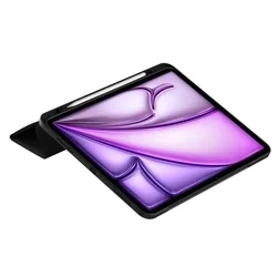 Tablettok iPad Air 13 (2024, 13 coll) - fekete smart case, ceruza tartóval-6