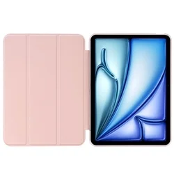 Tablettok iPad Air 6 (2024, M2, 11 coll) - pink smart case-4