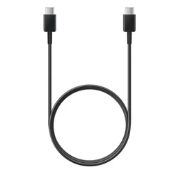 Adatkábel: Samsung EP-DA905BBE Type-C (USB-C) / Type-C (USB-C) gyári fekete kábel 1m-1