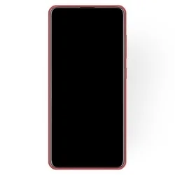 Telefontok Honor Magic5 Lite 5G - piros szilikon hátlap tok-1