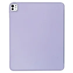 Tablettok iPad Pro 13 2024-2025 (7-8. Gen, 13 coll) - lila smart case, ceruza tartóval-4