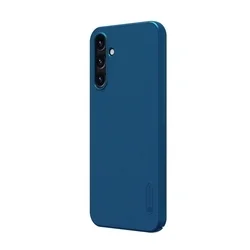 Samsung Galaxy A15 4G / 5G telefontok - Nillkin Super Frosted - kék hátlap tok-2