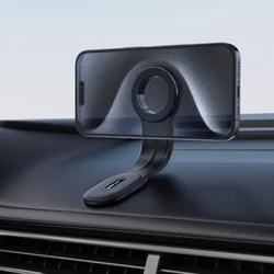 Acefast D19 autós tartó - műszerfalra rögzíthető, fekete mágneses autós tartó, MagSafe kompatibilis ﻿-4