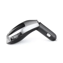 X5 transzmitter - autós FM/Bluetooth transzmitter + USB/memóriakártya olvasó fekete ﻿-2