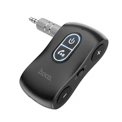 HOCO E73 Pro transzmitter - autós FM/Bluetooth transzmitter Jack (3,5 mm), fekete ﻿-2