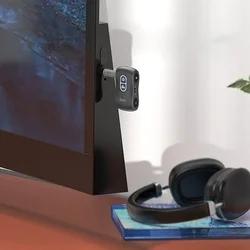 HOCO E73 Pro transzmitter - autós FM/Bluetooth transzmitter Jack (3,5 mm), fekete ﻿-6