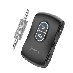 HOCO E73 Pro transzmitter - autós FM/Bluetooth transzmitter Jack (3,5 mm), fekete ﻿-4