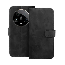 Xiaomi 14 Ultra 5G telefontok - Forcell Tender fekete ráhajtófüles könyvtok-3