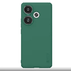 Telefontok Xiaomi Poco F6 5G - Nillkin Super Frosted zöld hátlap tok-1