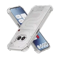 Nothing Phone (2a) telefontok - ütésálló átlátszó hátlap tok-1