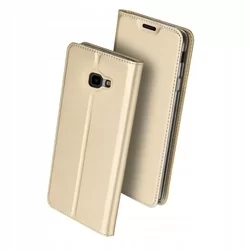 Telefontok Huawei P30 Lite - Dux Ducis arany flipcover tok-5