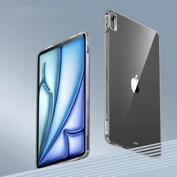 iPad Air 6 (2024, 11 coll) tablettok - XPRO átlátszó szilikon tablet tok ﻿-1