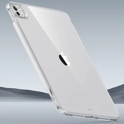 iPad Pro 11 2024 (5. Gen, 11 coll) tablettok - XPRO átlátszó szilikon tablet tok-1