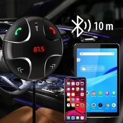 Forever TR-310 transzmitter - autós FM/Bluetooth transzmitter + 2USB autós töltő, fekete, 2,1A ﻿-5