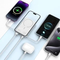 TECH-PROTECT PB31 powerbank - MagSafe kompatibilis powerbank 10000mAh, fehér-4