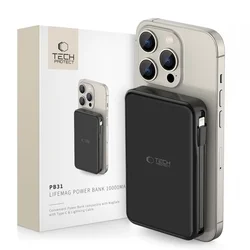 TECH-PROTECT PB31 powerbank- MagSafe kompatibilis powerbank 10000mAh, fekete-6