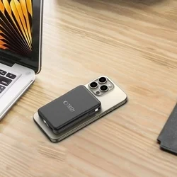 TECH-PROTECT PB31 powerbank- MagSafe kompatibilis powerbank 10000mAh, fekete-5