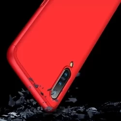 Telefontok Xiaomi Mi 9 - hátlap - GKK Protection 3in1 - piros-1