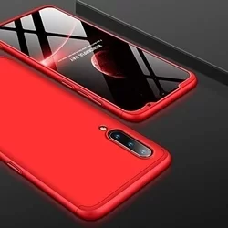 Telefontok Xiaomi Mi 9 - hátlap - GKK Protection 3in1 - piros-2