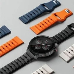 Samsung Galaxy Watch FE okosóra szíj - Tech- Protect IconBand Line - zöld szilikon szíj (szíj szélesség: 20 mm)-1