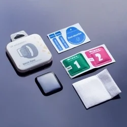 Huawei Watch Fit 2 fólia - okosóra kijelzővédő fólia, fekete kerettel-2