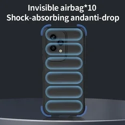 Honor 200 Lite 5G telefontok - Pastel Armor - fekete szilikon hátlap tok-1