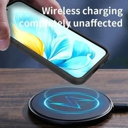 Honor 200 Lite 5G telefontok - Pastel Armor - fekete szilikon hátlap tok-3