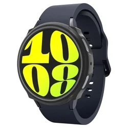 Samsung Galaxy Watch 7 (44 mm) okosóra tok - SPIGEN LIQUID AIR fekete szilikon tok-11