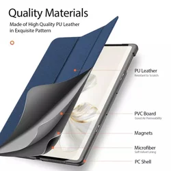 Tablettok Honor Pad 9 (12,1 coll) - DUX DUCIS DOMO kék smart case-3