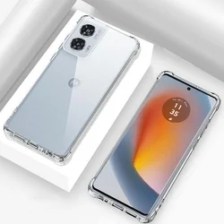 Motorola Edge 50 Fusion telefontok - ütésálló átlátszó hátlap tok ﻿-2