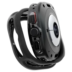 Samsung Galaxy Watch ULTRA 2024 / 2025 (47 mm) okosóra tok - Caseology - matt fekete szilikon tok-6